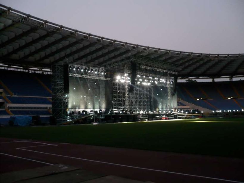 Olimpico - prove luci - photo by Matteo Rizzetto